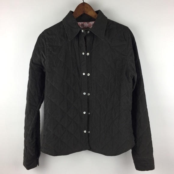 Horny Toad Jackets & Blazers - Horny Toad | Brown Quilted Barn Corduroy Jacket